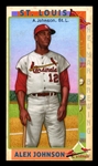 This Great Game 1960s #73 Alex Johnson, 1970 American League Batting Champ St. Louis Cardinals