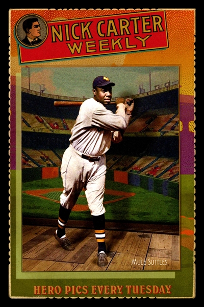 Helmar Cabinet III #81 George "Mule" SUTTLES Newark Eagles HOF First Time