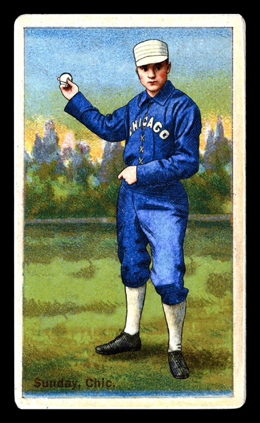 Helmar Polar Night #44 Billy Sunday Chicago White Stockings