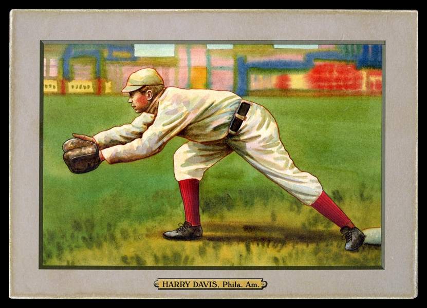 T3-Helmar #181 Harry Davis Philadelphia Athletics