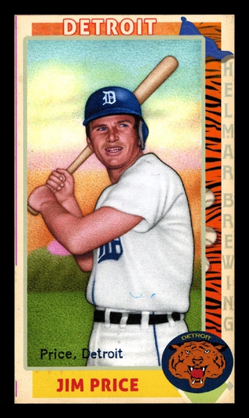 This Great Game 1960s #150 Jim Price, catcher Detroit Tigers Detroit Tigers