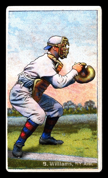 Helmar Polar Night #130 Bob Williams, catcher New York Highlanders