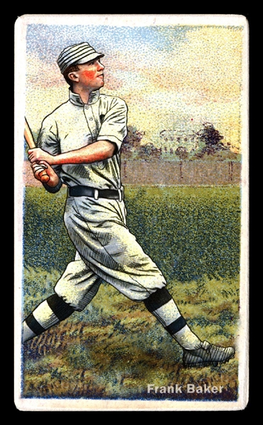 Helmar Polar Night #142 Frank "Home Run" BAKER Philadelphia Athletics HOF