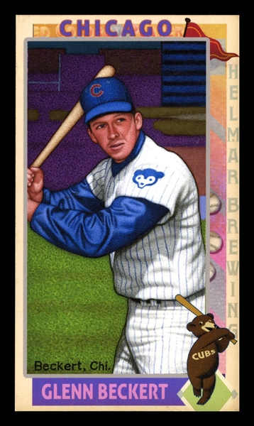 This Great Game 1960s #221 Glenn Beckert Chicago Cubs