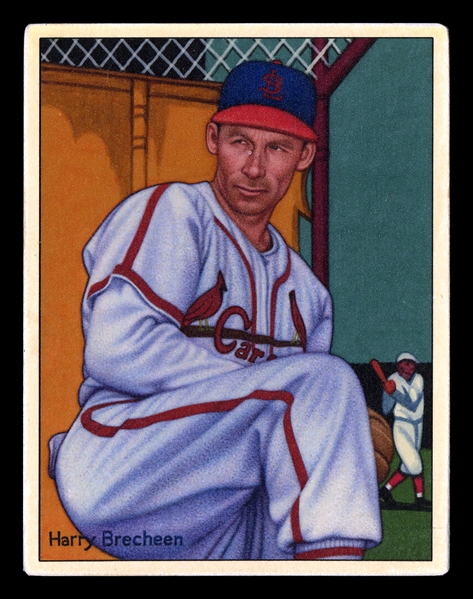 Helmar This Great Game #110 Harry "The Cat" Brecheen St. Louis Cardinals