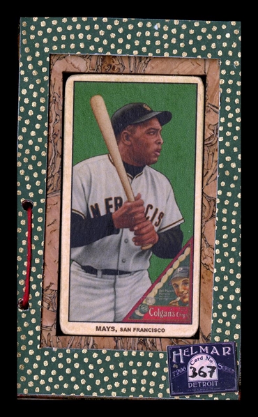 T206-Helmar #367 Willie MAYS San Francisco Giants HOF