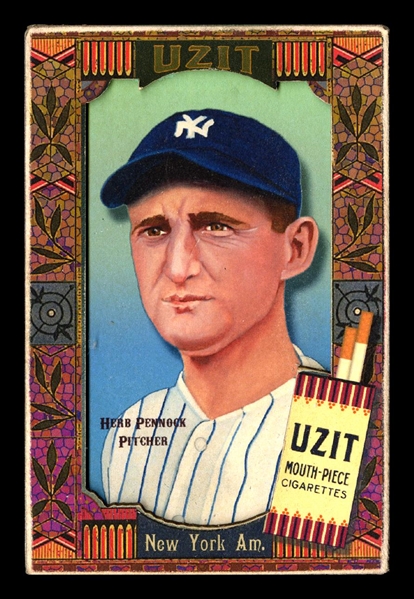 Helmar Oasis #379 Herb PENNOCK, 241 victories New York Yankees HOF