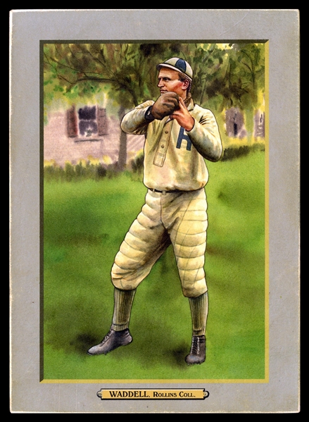 T3-Helmar #147 Rube WADDELL: Lifetime ERA 2.16 Rollins College, Fla. HOF