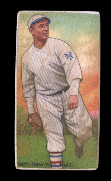 T206-Helmar #516 Art Nehf, 184 career victories New York Giants