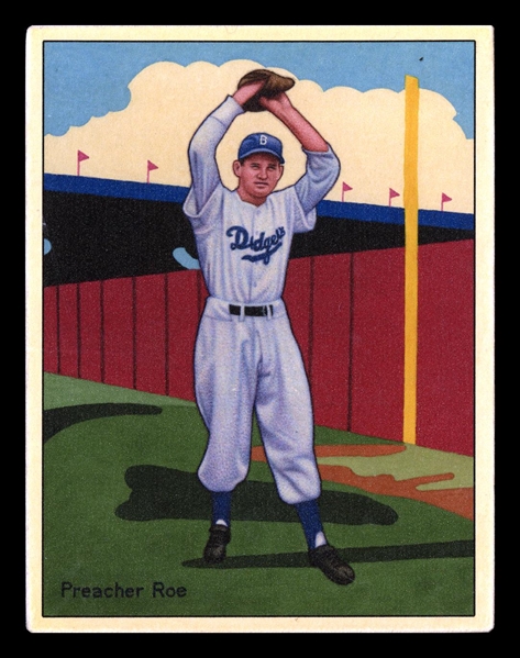 Helmar This Great Game #118 Preacher Roe Brooklyn Dodgers