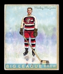 Helmar R319 Hockey #50 Mickey McGuire Cleveland Indians