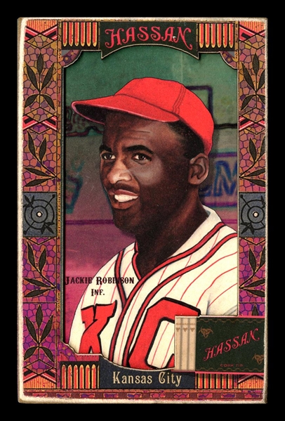 Helmar Oasis #267 Jackie ROBINSON Kansas City Monarchs HOF