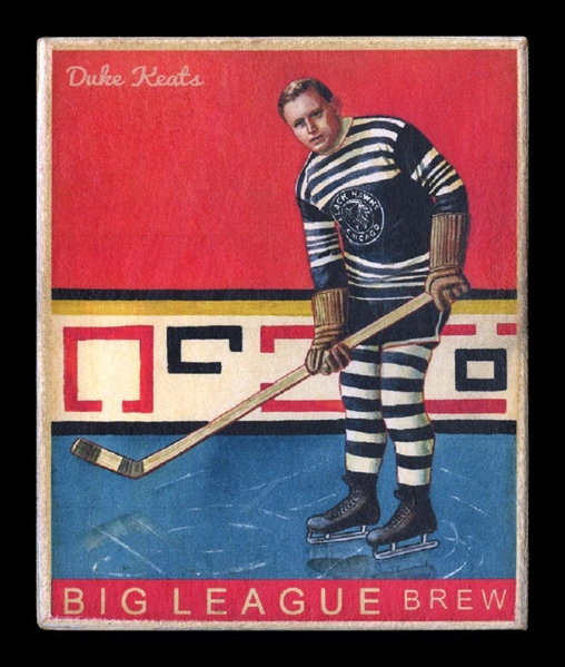 Helmar R319 Hockey #5 Duke KEATS Chicago Black Hawks HOF