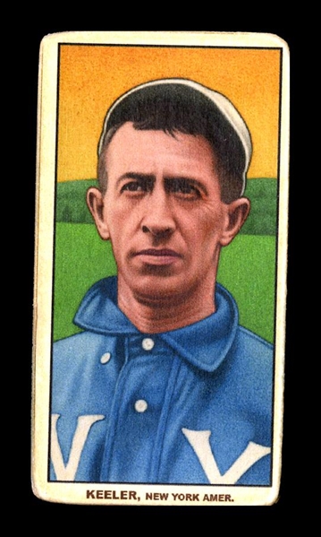 T206-Helmar #355 "Hit em where they aint" Wee Willie KEELER New York Highlanders HOF