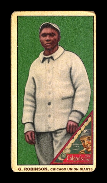 T206-Helmar #358 Ginny Robinson Chicago Union Giants