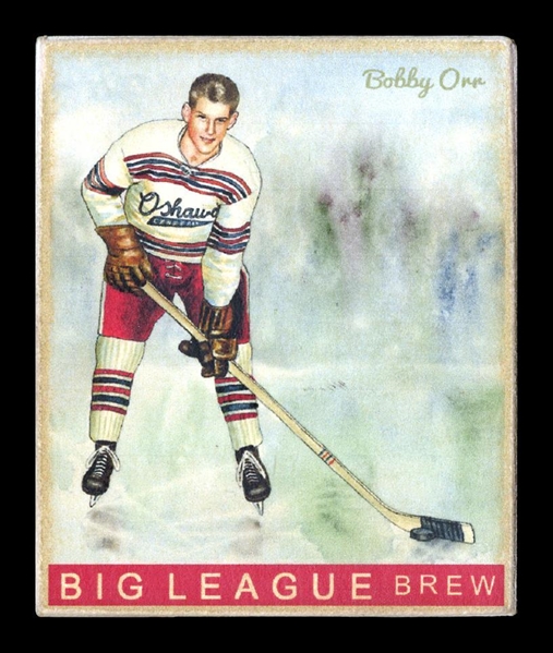 Helmar R319 Hockey #17 Bobby ORR Oshawa Generals HOF