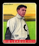 R319-Helmar Big League #50 Mordecai BROWN Chicago Cubs HOF