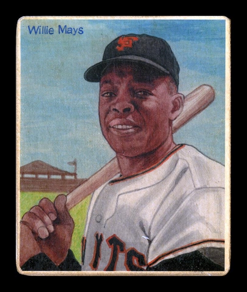 R319-Helmar Big League #120 Willie MAYS San Francisco Giants HOF