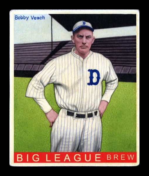 R319-Helmar Big League #265 Bobby Veach Detroit Tigers