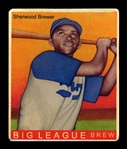 R319-Helmar Big League #303 Sherwood Brewer Indianapolis Clowns