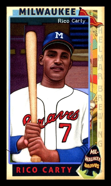 This Great Game 1960s #234 Rico Carty Milwaukee Braves