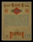 Helmar This Great Game #128 Del Rice St. Louis Cardinals