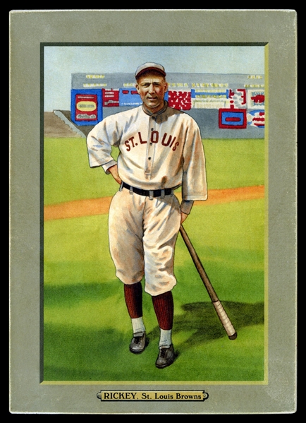 T3-Helmar #128 Branch RICKEY St. Louis Browns HOF