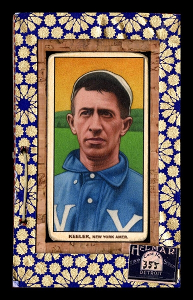 T206-Helmar #355 "Hit em where they aint" Wee Willie KEELER New York Highlanders HOF