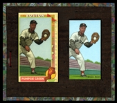 Original Art: Pumpsie Green, Red Sox, painting & card #31