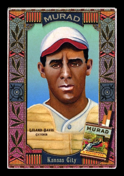 Helmar Oasis #382 Leland Davis Kansas City Monarchs