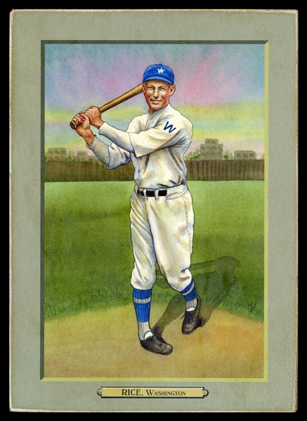 T3-Helmar #93 Sam RICE Washington Senators HOF