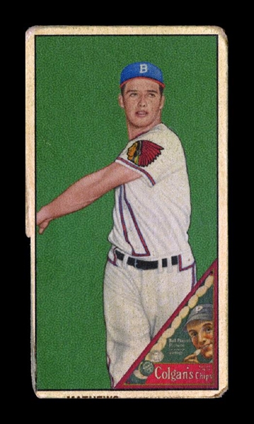 T206-Helmar #364 Eddie MATHEWS Boston Braves HOF