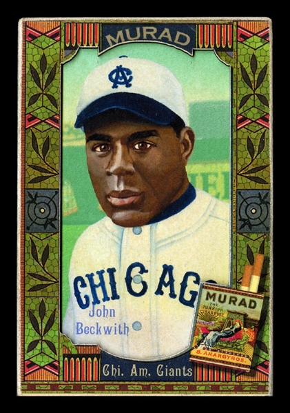 Helmar Oasis #385 John "Cannonball" Beckwith Chicago American Giants