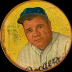 Helmar Baseball Heads Score 5! #7 Babe RUTH Brooklyn Dodgers HOF