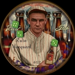 H813-4 Boston Garter-Helmar #62 Rube Marquard New York Giants HOF