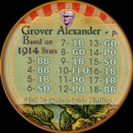H813-4 Boston Garter-Helmar #76 Grover Cleveland ALEXANDER Philadelphia Phillies HOF