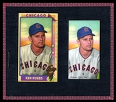Original Art: Tragic Ken Hubbs, Cubs, This Great Game with card
