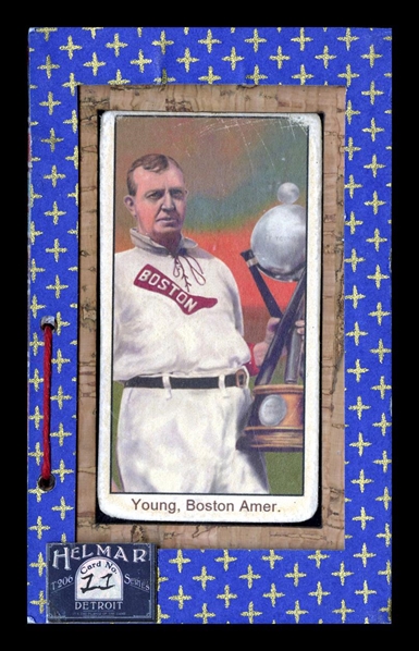 T206-Helmar #11 Cy YOUNG: 511 victories, 316 losses Boston Red Sox HOF