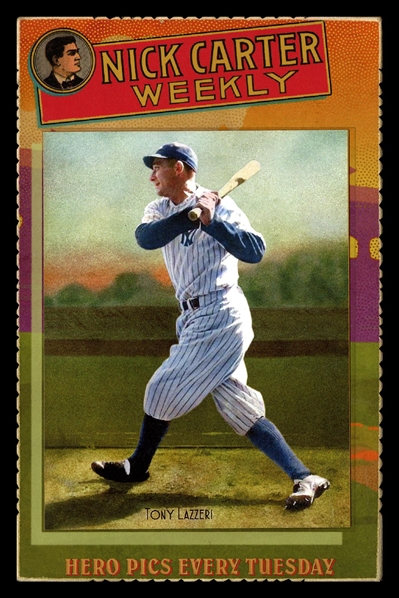 Helmar Cabinet III #85 Tony LAZZERI New York Yankees HOF