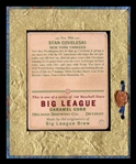 R319-Helmar Big League #506 Stan COVELESKI New York Yankees HOF