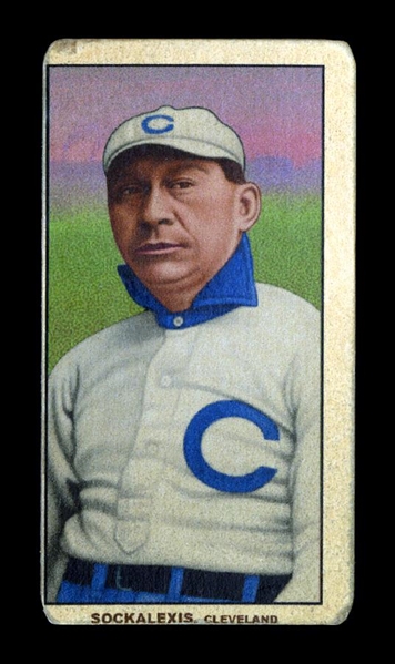 T206-Helmar #368 Louis "Chief" Sockalexis Cleveland Spiders