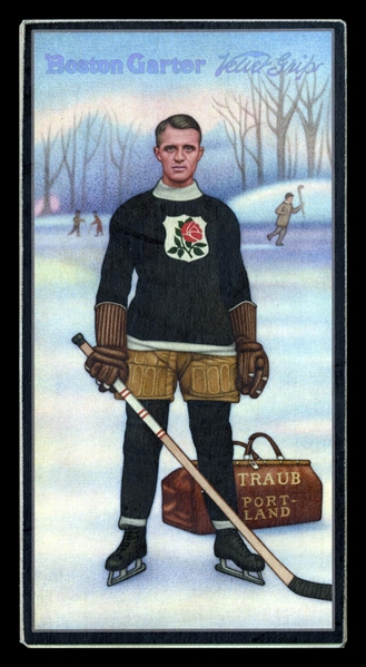 Hockey Icers #13 Percy Traub Portland Rosebuds