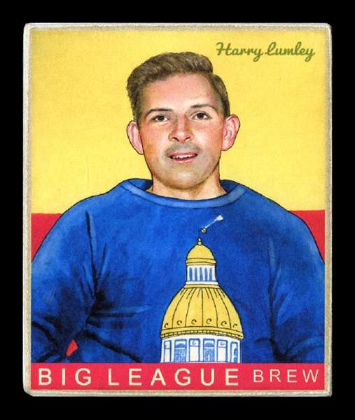 Helmar R319 Hockey #64 Harry Lumley Indianapolis Capitols First Time
