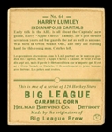 Helmar R319 Hockey #64 Harry Lumley Indianapolis Capitols First Time