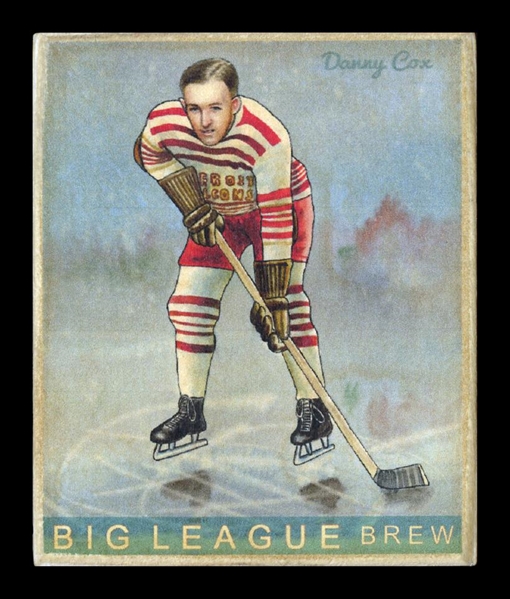 Helmar R319 Hockey #31 Danny Cox Detroit Falcons