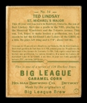 Helmar R319 Hockey #34 TED LINDSAY St. Michaels Major, Toronto HOF