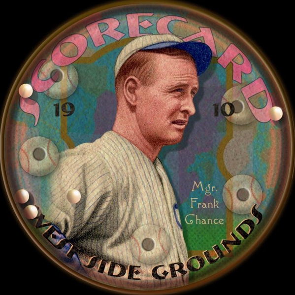 Getcha Scorecard! Series #3 Frank CHANCE; Johnny EVERS; Chicago Cubs HOF
