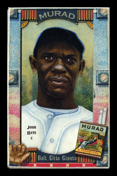 Helmar Oasis #445 John Hayes Baltimore Elite Giants