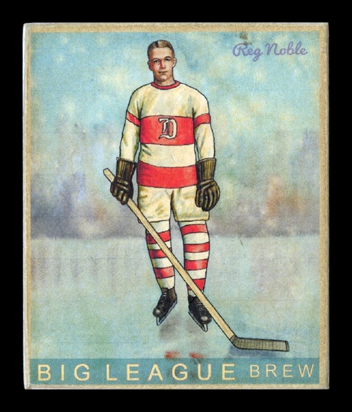 Helmar R319 Hockey #38 Reg NOBLE Detroit Cougars HOF