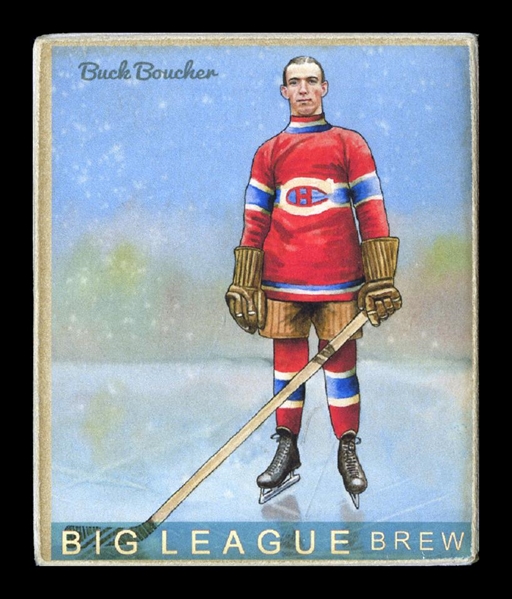 Helmar R319 Hockey #57 Frank BOUCHER Montreal Canadiens HOF First Time